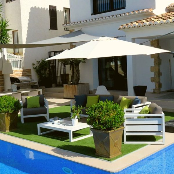 Muebles de Aluminio para jardín Albir Colonial